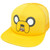 Adventure Time Jake Big Face Trucker Yellow Snapback Mesh Flat Bill  Hat Cap