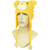 The Care Bears Knit Yellow Funshine Bear Laplander Beanie Hat Tassle Peruvian