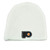 NHL LNH White Bulky Knit Toque Nordic Beanie Cap Hat Philadelphia Flyers Zephyr