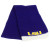 NCAA LOUISIANA STATE GEAUX TIGERS LSU COLLEGE ANGORA SCARF PURPLE IVORY YELLOW