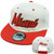 Miami Florida South Beach City Town Flat Bill Brim Snapback 100% Cotton Hat Cap