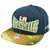 Los Angeles LA Galactic Sublimated Galaxy Flat Bill Snapback Navy Blue Hat Cap