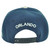 Orlando Florida Galactic Sublimated Galaxy Flat Bill Snapback Navy Blue Hat Cap