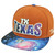 Texas State Galactic Sublimated Galaxy Flat Bill Snapback Burnt Orange Hat Cap