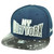 New York City NY NYC Galactic Sublimated Galaxy Flat Bill Snapback Navy Hat Cap