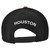 Houston H Town City Black Galactic Sublimated Galaxy Flat Bill Snapback Hat Cap