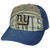 NFL Reebok New York Giants Garment Wash Distressed Clip Buckle Slouched Hat Cap