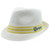 Corona Extra Beer Mexican Cerveza Yellow Fedora Beach Striped Trilby Liquor L/XL