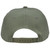 Blank Plain Solid Color Khaki Tan Flat Bill Visor Snapback Constructed Hat Cap