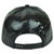 Floral Flower Flat Bill Pattern Faux Snake Skin Blank Plain Snapback Hat Cap Blk