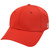 BLANK PLAIN RED ROJO XS XSMALL FLEX FIT GAME HAT CAP