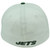 NFL New Era 3930 39Thirty Abrasion Flex Fit White Hat Cap New York Jets L/XL