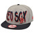 MLB New Era 9Fifty 950 Boston Red Sox Team Custom Snapback Heather Grey Hat Cap