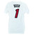 NBA Miami Heat Basketball Adidas Mens Chris Bosh 1 Go To Tee Cotton Shirt Tshirt
