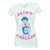 Novelty Youth Junior Girls Tshirt Tee Just Chillin Slush Puppie Ice Drink