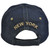 New York NYC US USA Country Denim Jean Velcro Curved Bill Constructed Hat Cap