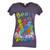 Beary Special Rainbow Tshirt Women Ladies Shirt Hearts Colorful Tee Bears Small