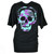 Tony Hawk Camouflage Headphone Skull Graphic Tee Black Purple Tshirt 2XLarge 2XL