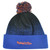 NBA Mitchell Ness Title Knit KM12 Cuffed Pom Pom Beanie New York Knicks HWC