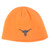 NCAA Texas Longhorns Neon Bright Orange Cuffless Blaze Fleece Beanie Knit Hat