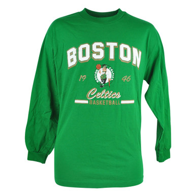 NBA Boston Celtics Men's T-Shirt Supreme Long Sleeve Pullover Tee