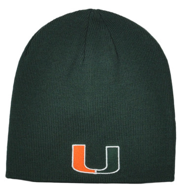 NFL Miami Dolphins Cuffless Knit Beanie Toque Winter Sport Turquoise Skully  Hat