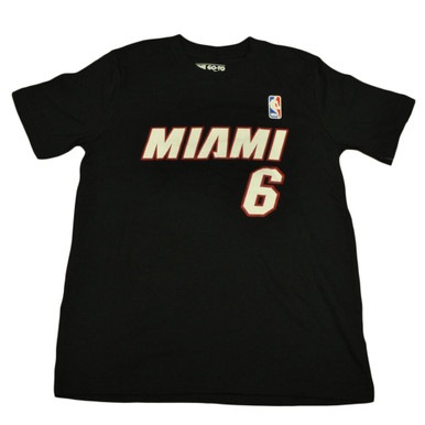 Adidas NBA Miami Heat Youth Name And Number Lebron James Tshirt Tee Medium  10/12 - Sinbad Sports Store