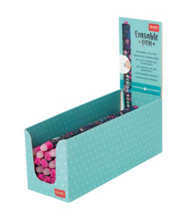 ERASABLE PEN FLORA TURQUOISE DISPLAY 30 PCS Pen Paper Gift