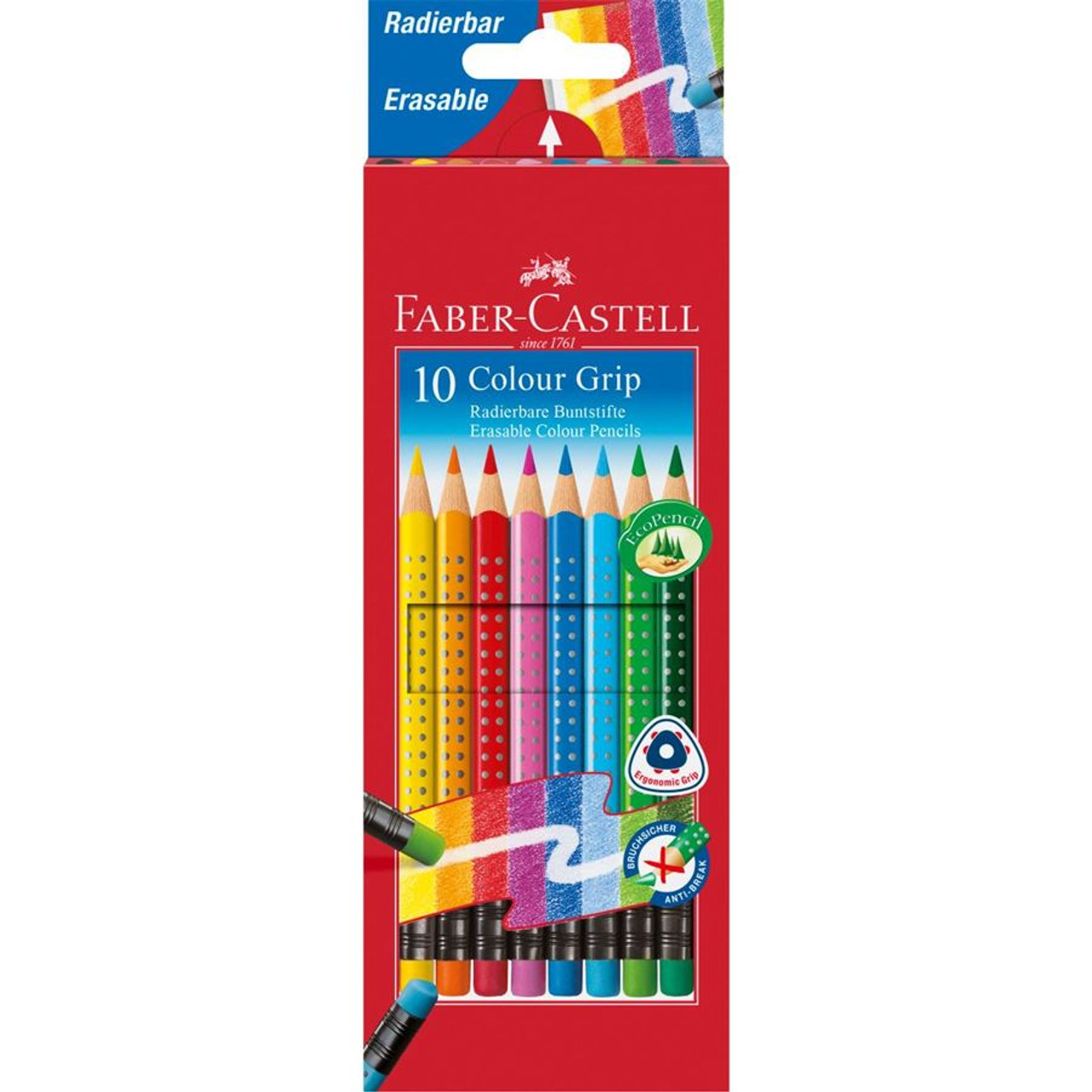  Faber-Castell Grip Colored EcoPencils - 24 Pack