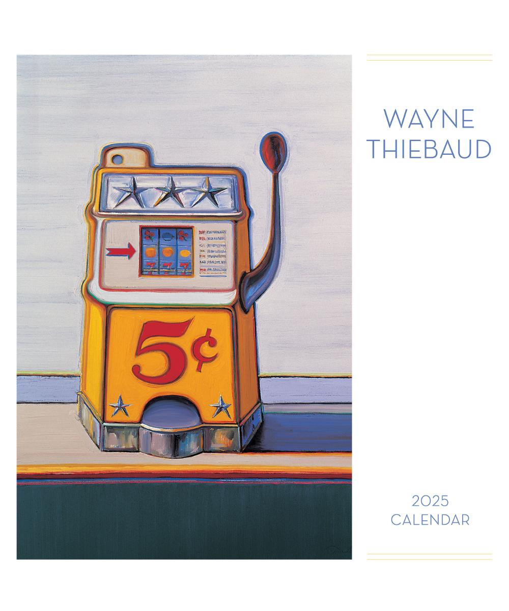 Wayne Thiebaud 2025 Wall Calendar Pen Paper Gift