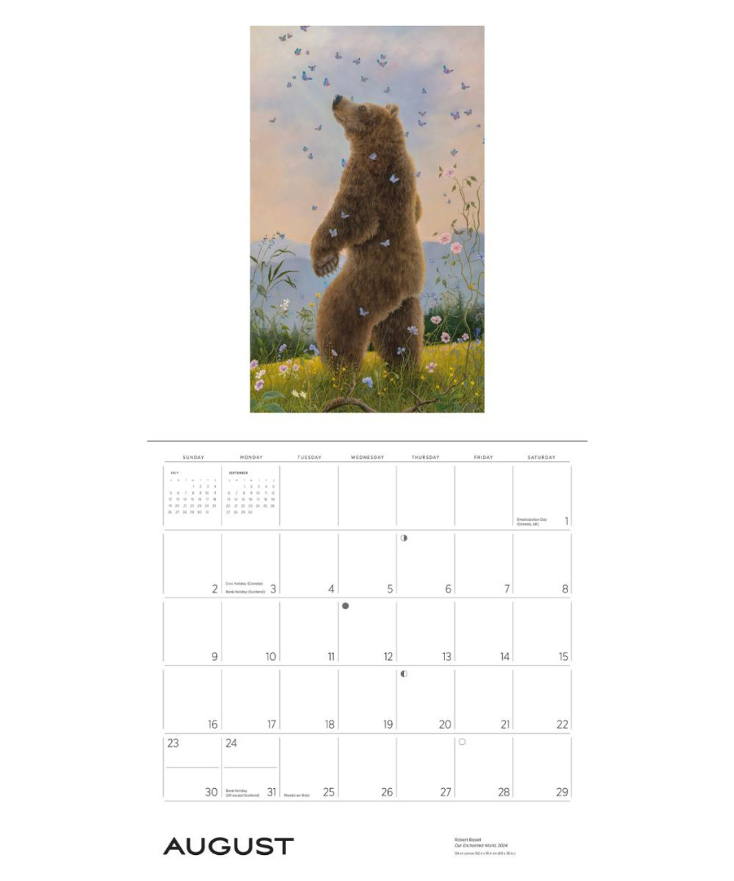 Spirit The Paintings of Robert Bissell 2026 Wall Calendar Spirit The Paintings of Robert Bissell 2026 Wall Calendar