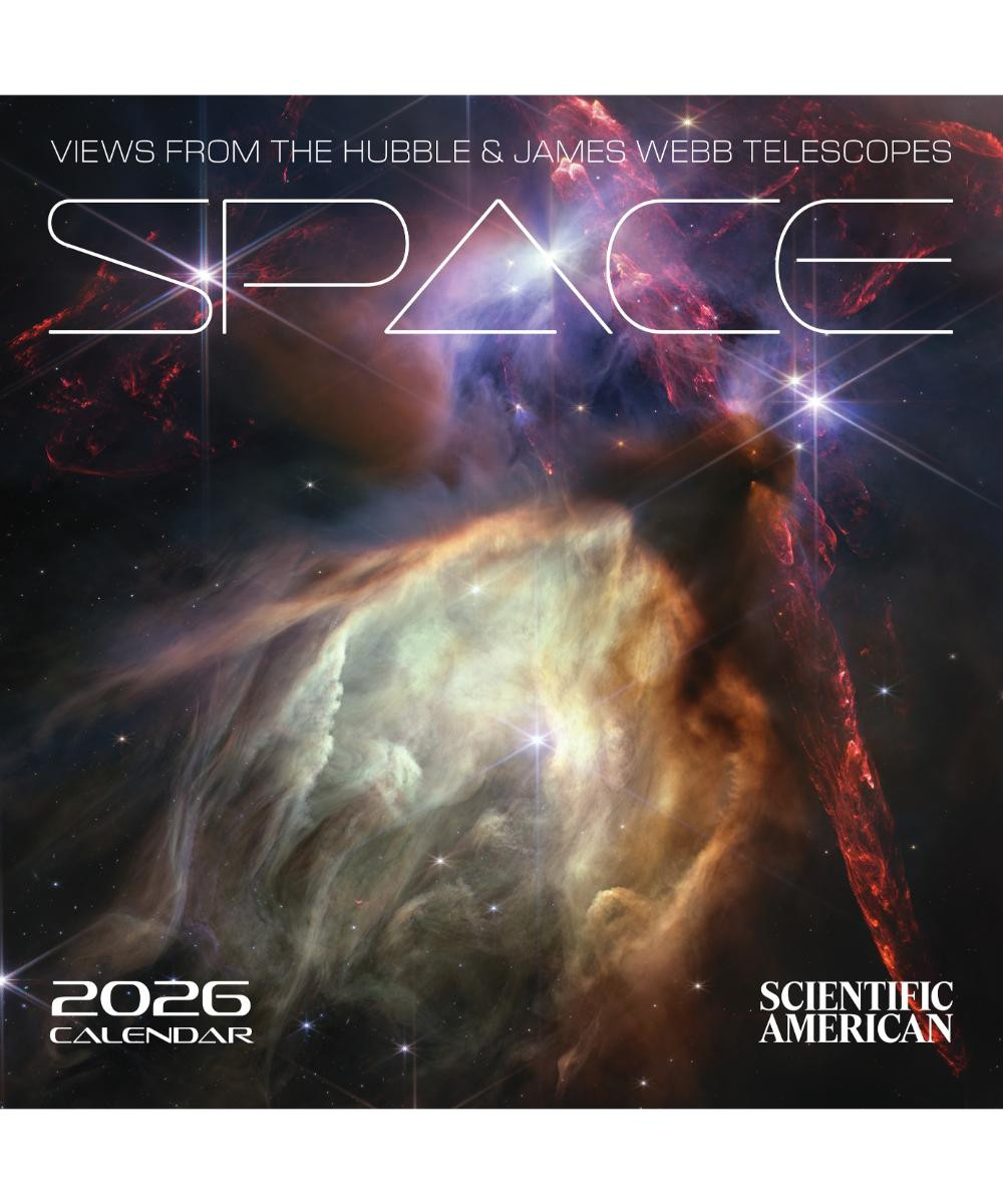 Space: Views from the Hubble & James Webb Telescopes - 2026 Wall
