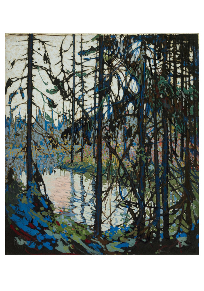 Tom Thomson Northern River Notecard Pen Paper Gift