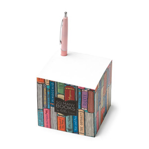 MEMO CUBE - HAPPY MEMO - BOOK LOVER