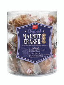 WALNUT MAXI ERASER - PACK 24 PCS