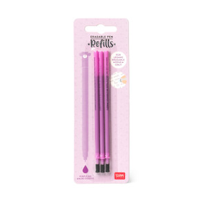 3 PCS  ERASABLE PEN REFILLS - ERASABLE PEN REFILLS - PURPLE