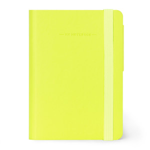 MY NOTEBOOK - SMALL PLAIN LIME GREEN