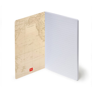 LINED NOTEBOOK - QUADERNO - LARGE - TRAVEL