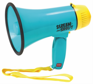 SCREAM AND SHOUT - MEGAPHONE - Pack of 4