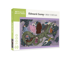 Drop Curtain - 1000-Piece Jigsaw Puzzle - Edward Gorey