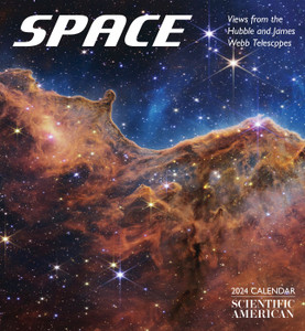 Space: Views from the Hubble and James Webb Telescopes - 2024 Wall Calendar