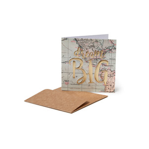 SMALL GREETING CARD - TRAVEL - TRAVEL