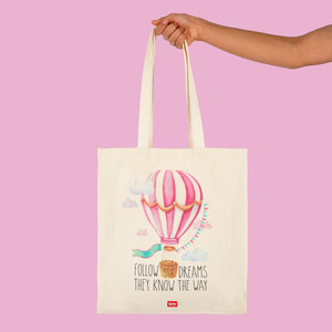 COTTON BAG - TOTE BAG - AIR BALLOON