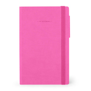 MY NOTEBOOK - MEDIUM - PLAIN - BOUGAINVILLEA