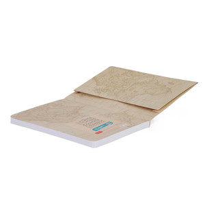 LINED NOTEBOOK - PHOTO NOTEBOOK - MEDIUM - TRAVEL