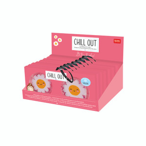 Chill Out - 2 Reusable Cooling Eye Pads - Daisy - Display of 10