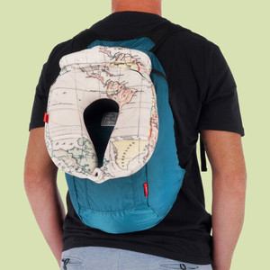 MEMORY FOAM TRAVEL PILLOW - TRAVEL PILLOW - TRAVEL