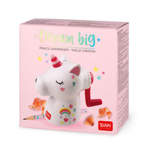 DESKTOP PENCIL SHARPENER - DREAM BIG - UNICORN