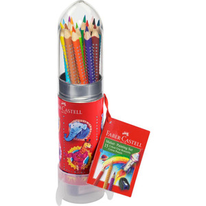 Faber-Castell Colour Grip Rocket Painting & Drawing Set