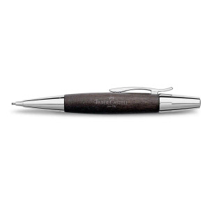 Faber-Castell Propelling pencil e-motion pearw/chr black